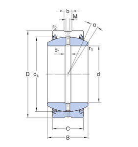 Proveedor 50,8x80.963x44,45mm Transportadores Rodamiento esférico <span class=keywords><strong>GEZ</strong></span> <span class=keywords><strong>200</strong></span> ES Usado para maquinaria industrial - Product Image 5