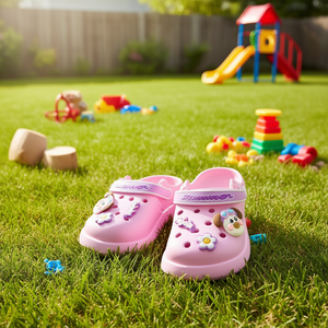 Zuecos de Verano para Niñas, Color Rosa, EVA, Sin Cordones, Tallas 35-40, Calzado Infantil Transpirable para Exteriores - Product Image 2