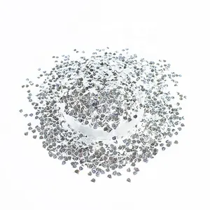 Makeup Glitter Powder GD001 Hotsale High Quality PET Diamond Shape Silver Glitter Christmas Makeup Nail Art Decoration Factory Wholesale Glitter