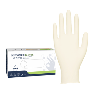 Gants ménagers en latex à usage unique 100 pièces tatouage de coiffure <span class=keywords><strong>Protection</strong></span> des mains gants de travail en caoutchouc sans poudre - Product Image 1