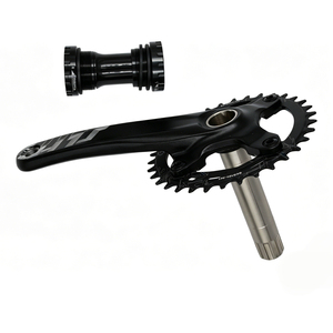 Parti di Ricambio per Biciclette di Alta Qualità in Acciaio/Alluminio, Guarnitura e Catena con Copertura per MTB e Bici da Città - Product Image 1