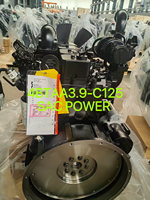 Moteur diesel complet d'origine DCEC Cummins 4BT 4BTAA3.9-C125, 93 kW, 125 CV, 4 cylindres, pour machines de construction