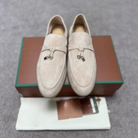 Chaussures Doudou de style nouveau, chaussures à enfiler, chaussures décontractées en cuir véritable, respirantes, légères, pour toutes les saisons