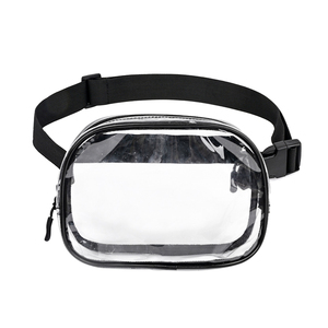 Riñonera de pvc transparente para hombre, bolso de cinturón para correr, personalizado, portátil, impermeable, para exteriores - Product Image 1