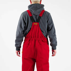 Katoenen stretch overalls, losse, multi-pocket, grote maat, outdoor, tuin, casual werk, kunstenaar, schilder, bretels overall - Product Image 3