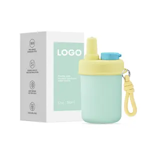 STARLII 2024 360ml Botella <span class=keywords><strong>de</strong></span> agua <span class=keywords><strong>de</strong></span> paja <span class=keywords><strong>de</strong></span> acero inoxidable aislada para niños con Infusor <span class=keywords><strong>de</strong></span> infusión <span class=keywords><strong>de</strong></span> frutas y cuerda - Product Image 1