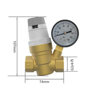 Vannes de réduction de pression réglables pour usage domestique Hailes, gamme complète de vannes pour l'eau du robinet et les conduites, disponibles pour la fourniture - Product Image 5