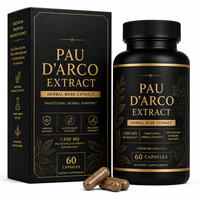 Extrait de Pau D'Arco 1000mg Complexe à Marque Blanche avec Zinc et Sélénium pour le Soutien Immunitaire - Vente en Gros
