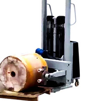 100kg Tambour Lifter Gerbeur Tambour Chariot De Levage Usine Direct Bobine et Rouleau Dispositif De Levage pour La Manutention Du Seau