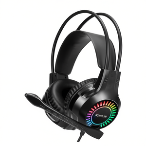 Xtrike Me Gaming Headset With <b>Mic</b> RGB Light <b>For</b> <b>PC</b> PS4 Xbox - Product Image 1