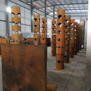Abstract Metal Corten Scultura <span class=keywords><strong>Da</strong></span> <span class=keywords><strong>Giardino</strong></span> In Acciaio - Product Image 5