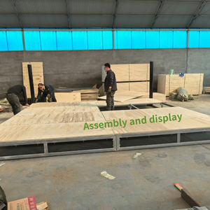 4X4m ring de boxe Rop Kick Championship Thai Mini étage utilisé ring de boxe <span class=keywords><strong>gonflable</strong></span> pliable à vendre - Product Image 5