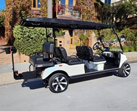 Voiture électrique HDK EV, bus VIP 6 places, batterie lithium 48V, buggy de tourisme, voiturette de golf électrique