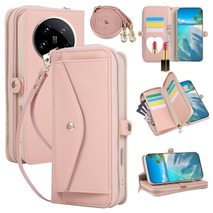 Funda Tipo Cartera con Cordón y Cierre para Xiaomi 11T/12T <span class=keywords><strong>Pro</strong></span>/13T/14T/14 Ultra, con Ranuras para Tarjetas - Product Image 4