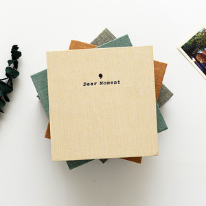 Album <span class=keywords><strong>photo</strong></span> standard 3,5 x 4,6 pouces avec pochettes à glissière, couverture en lin, pages intérieures en PP, album <span class=keywords><strong>photo</strong></span> à feuilles mobiles avec pochettes en lin - Product Image 2