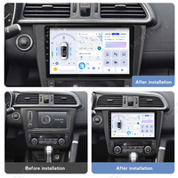 MEKEDE UIS7865 X40 8+128G Autoradio Android Lecteur Multimédia Voiture AM FM GPS 4G WIFI DSP RDS pour Renault Kadjar 2015-2017