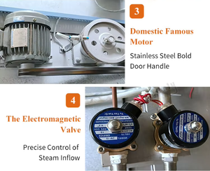 التجاري 12 16 32 36 64 الصواني الروتاري الفرن الحراري مخبز فرن دوار - Product Image 5