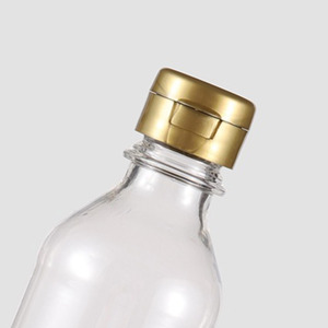 Bán hàng nóng 250ml 330ml 375ml 500ml Pet <span class=keywords><strong>Pop</strong></span> có thể chai nhựa cho nước trái cây sữa sô cô la hình tròn chai nhựa với nắp - Product Image 2