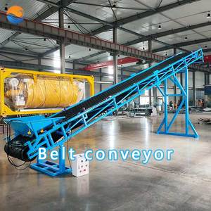 Pasifik fabrika tedarikçisi kum taş beton taşıma makinesi satılık taşınabilir hazne bant konveyör - Product Image 4