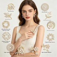 Broche en perles scintillantes, exquise pour les occasions spéciales, broche en cristal tournesol pour femmes, accessoires de bijoux intemporels
