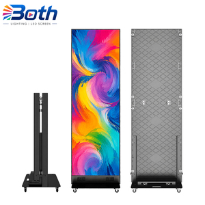 จอแสดงผล LED โปสเตอร์ในร่มแบบบางพิเศษ ป้ายดิจิทัลแบบพกพา แผง LED บางเฉียบ โปสเตอร์โฆษณาวิดีโอแบบพกพา จอ LED แบบพกพา - Product Image 1