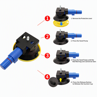 Support de caméra pour pare-brise mini ventouse de 3 pouces, support Go Pro, ventouse portable pour adaptateur de caméra