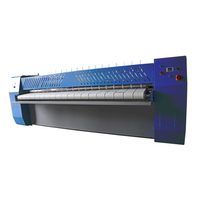 Machine à repasser professionnelle efficace équipement de repassage à plat commercial industriel presse à vapeur à rouleaux automatique en acier inoxydable