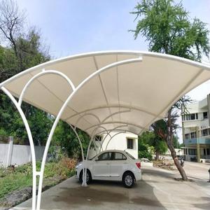 Structure de protection automobile à membrane personnalisée, abri de voiture à structure tendue, structure d'ombrage pour parking commercial - Product Image 3