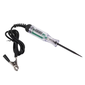 Jfind เครื่องทดสอบวงจรรถยนต์5-120V ปากกาทดสอบแบตเตอรี่พร้อมเครื่องตรวจจับขั้วไฟฟ้า5-120V เครื่องทดสอบรถยนต์ดิจิตอล - Product Image 1