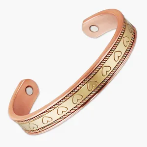 Energinex Thời Trang Quyến Rũ Màu Khối Phong Cách Từ Đồng Bangle Bracelet Trang Sức