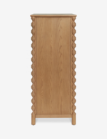 Meubles de chambre à coucher de haute qualité, commode contemporaine française à 6 tiroirs en chêne massif