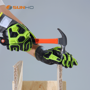 Guanti meccanici personalizzati con rivestimento in Nitrile Palmite con rivestimento antiurto di grado 5 - Product Image 5