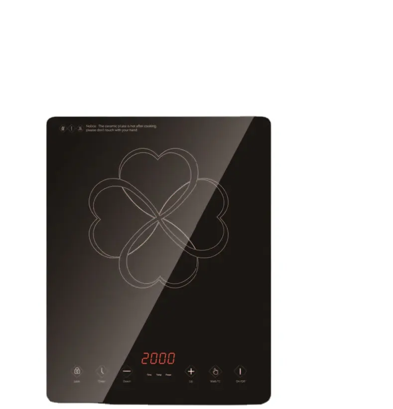 XHUAI – plaque de cuisson Portable à Induction simple, 110V, 1500W, cuisinière électrique à Induction, plan de travail en plastique