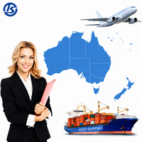 Agent de fret, service logistique DDP, expédition consolidée, livraison FBA, services transparents 24h/24 et 7j/7, Shanghai Nansha Qingdao vers AU