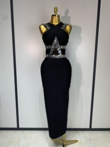 Wholesale Ankle Length Bodycon Dress One-Shoulder Design | Alibaba.com