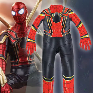 Disfraz <span class=keywords><strong>de</strong></span> Superhéroe Body <span class=keywords><strong>de</strong></span> Spandex para Halloween Cosplay <span class=keywords><strong>de</strong></span> Spider-Man <span class=keywords><strong>Traje</strong></span> Tipo Mameluco para Niños - Product Image 1