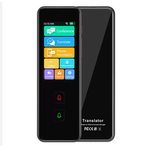 Batterie 1200mah Portable Audio M10 137 Langue en ligne en temps réel Smart Voice AI Voice Smart 16 Traducteur hors ligne - Product Image 1