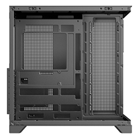 Boîtier PC AntarcChill haut de gamme anti-poussière, vide, format Mid Tower, 4 vis, verre trempé, pour jeux, pour ordinateur de bureau