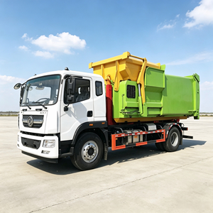 Promotion : Camion benne à benne basculante Foton de 18 mètres cubes, équipé d'une station de compression mobile des déchets, camion de collecte des ordures hydraulique - Product Image 3