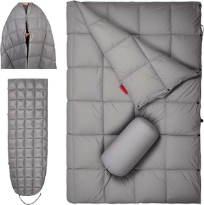 Couverture de camping en nylon recyclé écologique lavable en machine, séchage rapide, évacuation de l'humidité, pour toutes les activités de plein air par tous les temps - Product Image 1
