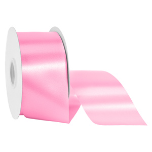 Wholesale Single Color Shiny PP Flora Satin <b>Ribbon</b> Light Pink Waterproof Tape for Holiday Gift Wrapping DIY Handmade Crafts - Product Image 1