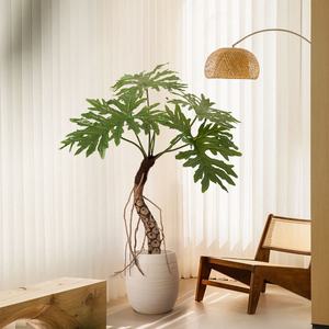 <span class=keywords><strong>Planta</strong></span> Artificial <span class=keywords><strong>Sen</strong></span> Space con Hojas de Taro y Escamas de Dragón, Decoración Minimalista para Interiores, Centros Comerciales y Salas de Estar - Product Image 3
