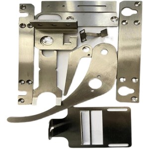 Pièces en tôle découpées au laser en acier inoxydable Xunmai, composants de fabrication de précision sur mesure pour machines industrielles - Product Image 1
