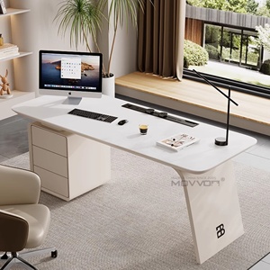 Escritorio de Oficina Estilo Crema de Lujo Ligero, Italiano, Minimalista y Moderno para <span class=keywords><strong>Sala</strong></span> de <span class=keywords><strong>Estudio</strong></span> en Casa - Product Image 6