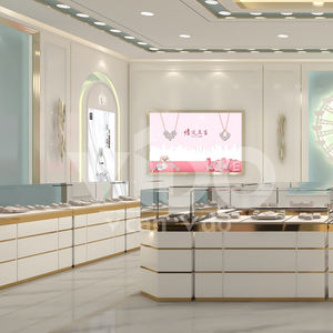 Soporte de exhibición de joyería de diseño personalizado de Guangzhou para tienda libre de impuestos - Product Image 6