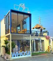 Moderno portátil al aire libre pequeña estructura de acero contenedor Modular Casa Hogar Oficina tienda uso móvil sándwich Panel arquitectura
