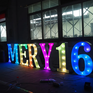 Enseignes lumineuses géantes DS Signs, transformateur électronique LED RGB, 4 pieds, 5 pieds, enseigne lumineuse pour bureaux, magasins, événements, mariages - Product Image 4