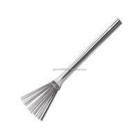 2025 Wasabi râpe brosse de nettoyage en acier inoxydable Wasabi gingembre ail râpe brosse japonais râpe pour Wasabi, radis, gingembre