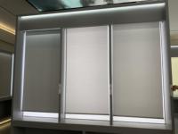 Persianas de ventanas motorizadas inteligentes con Wifi, persianas enrollables de control remoto con batería para ventana opaca
