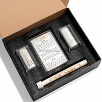 Coffret Havdalah Judaica en Lucite, Porte-allumettes Besamim en Acrylique, Collection Waterdale, Cadeaux pour Pessa'h, Chabbat et Purim